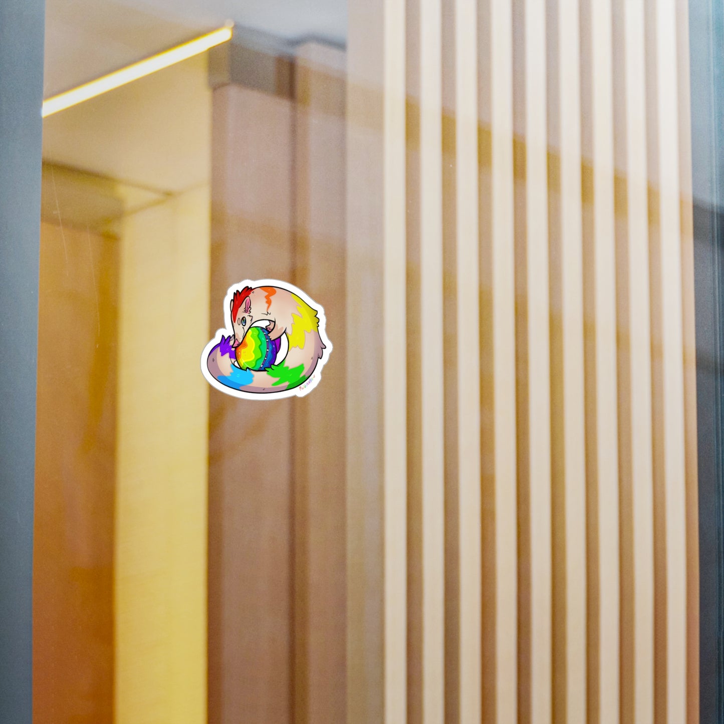 "Beezle" Vinyl Sticker - Funfetti