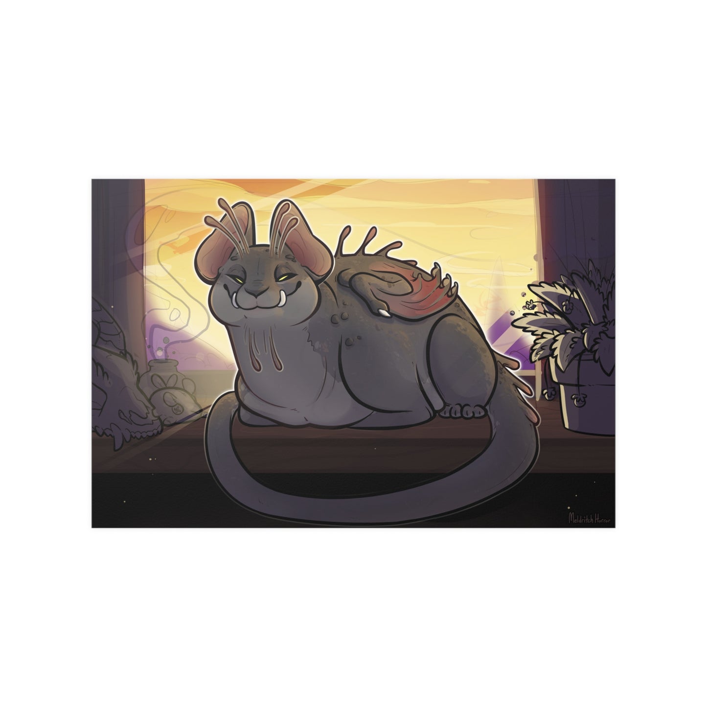 "The Familiar" Print