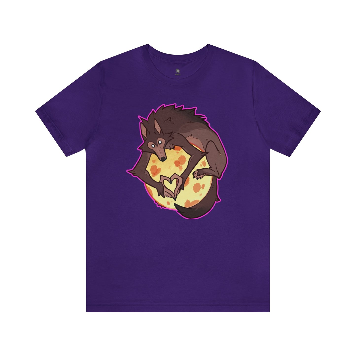 "Over the Moon" Unisex T-Shirt - Orange Moon