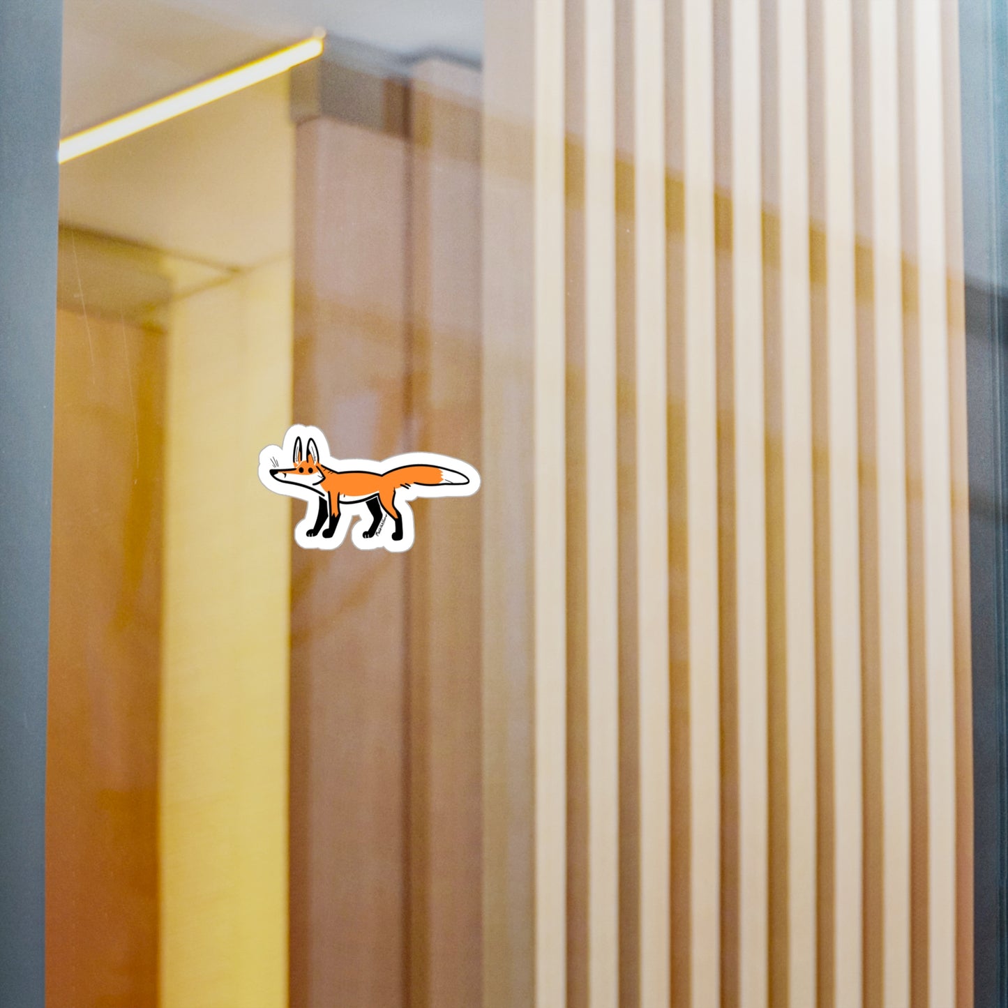 "Stick Fox" Vinyl Sticker