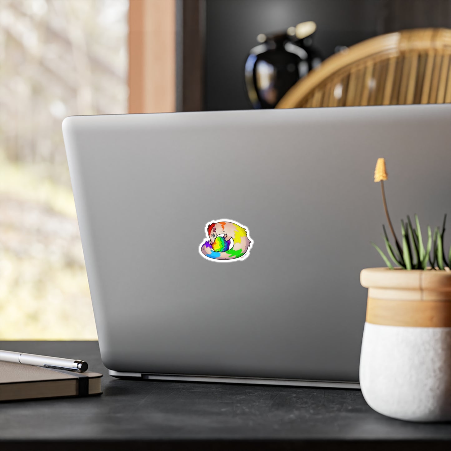 "Beezle" Vinyl Sticker - Funfetti