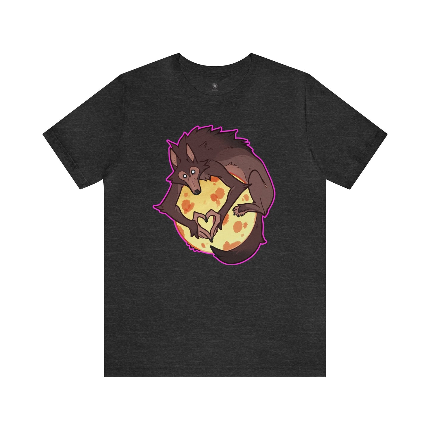 "Over the Moon" Unisex T-Shirt - Orange Moon
