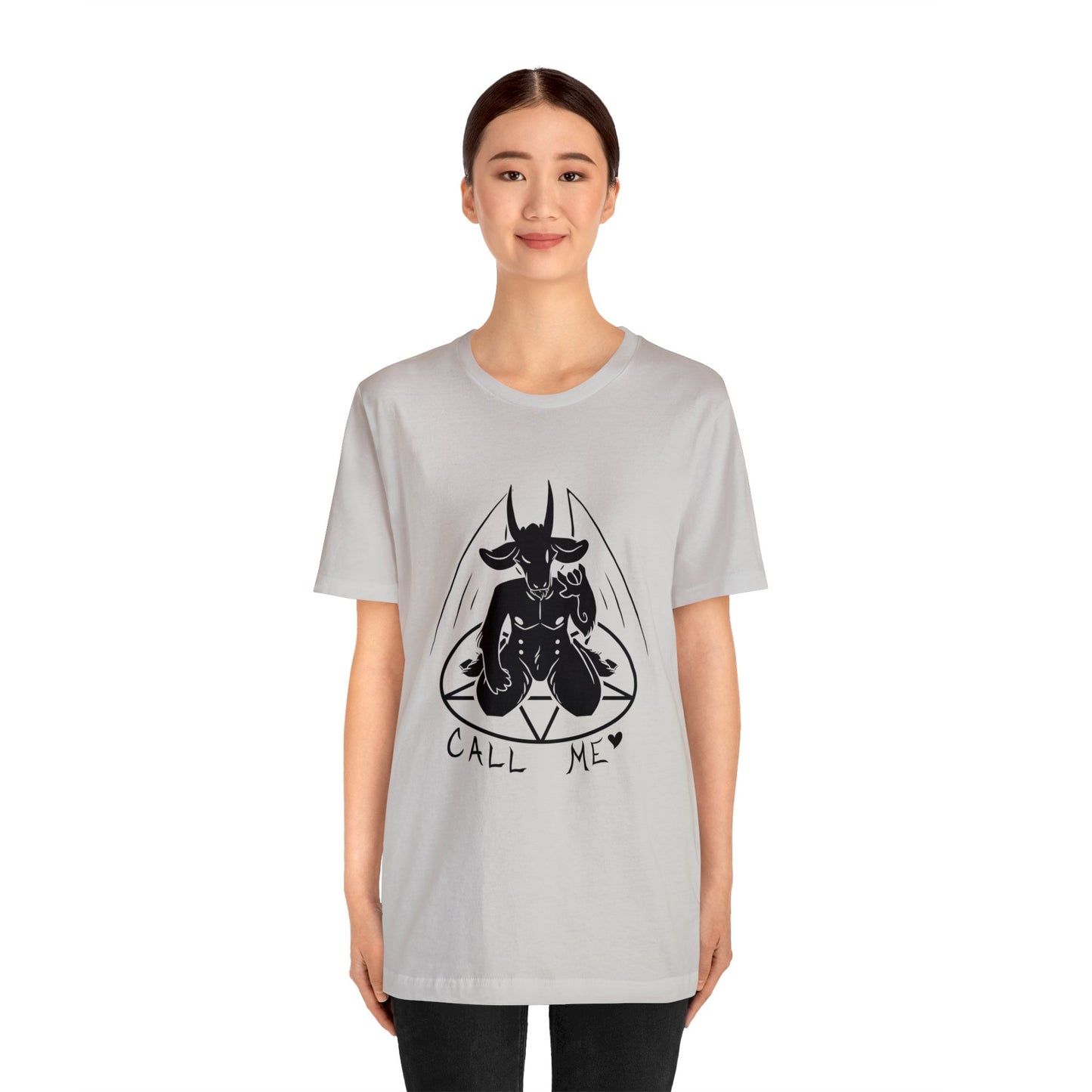 "Call Me" Unisex T-Shirt - Black Print