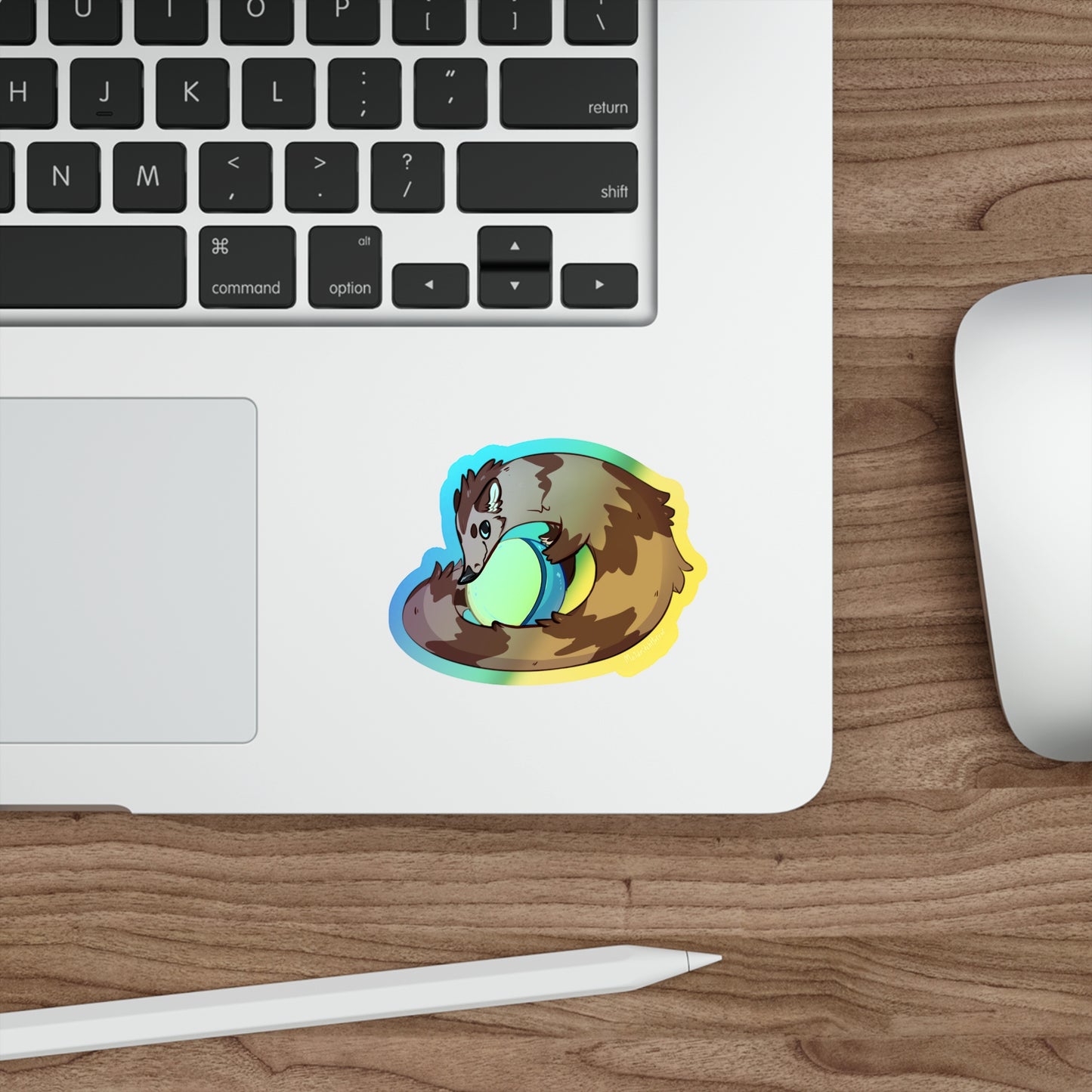"Beezle" Holographic Sticker - Original