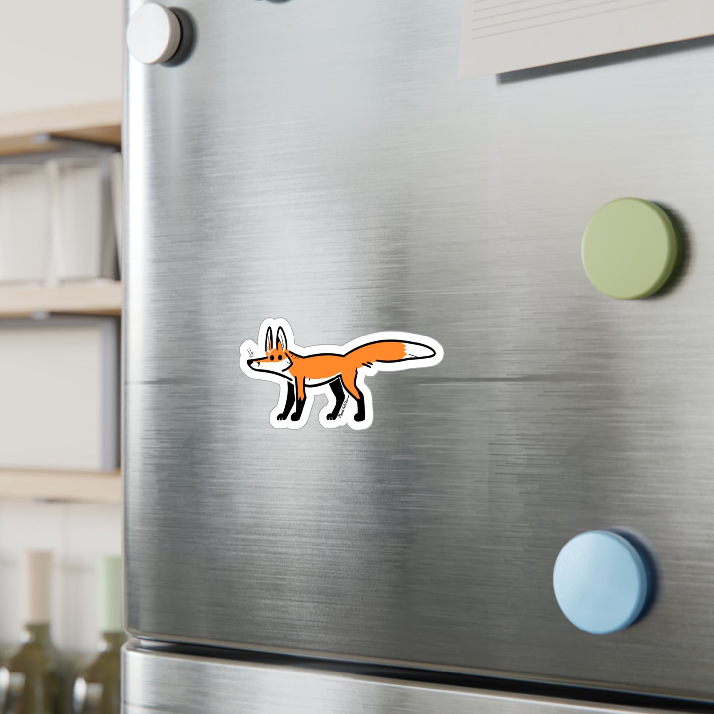 "Stick Fox" Vinyl Sticker