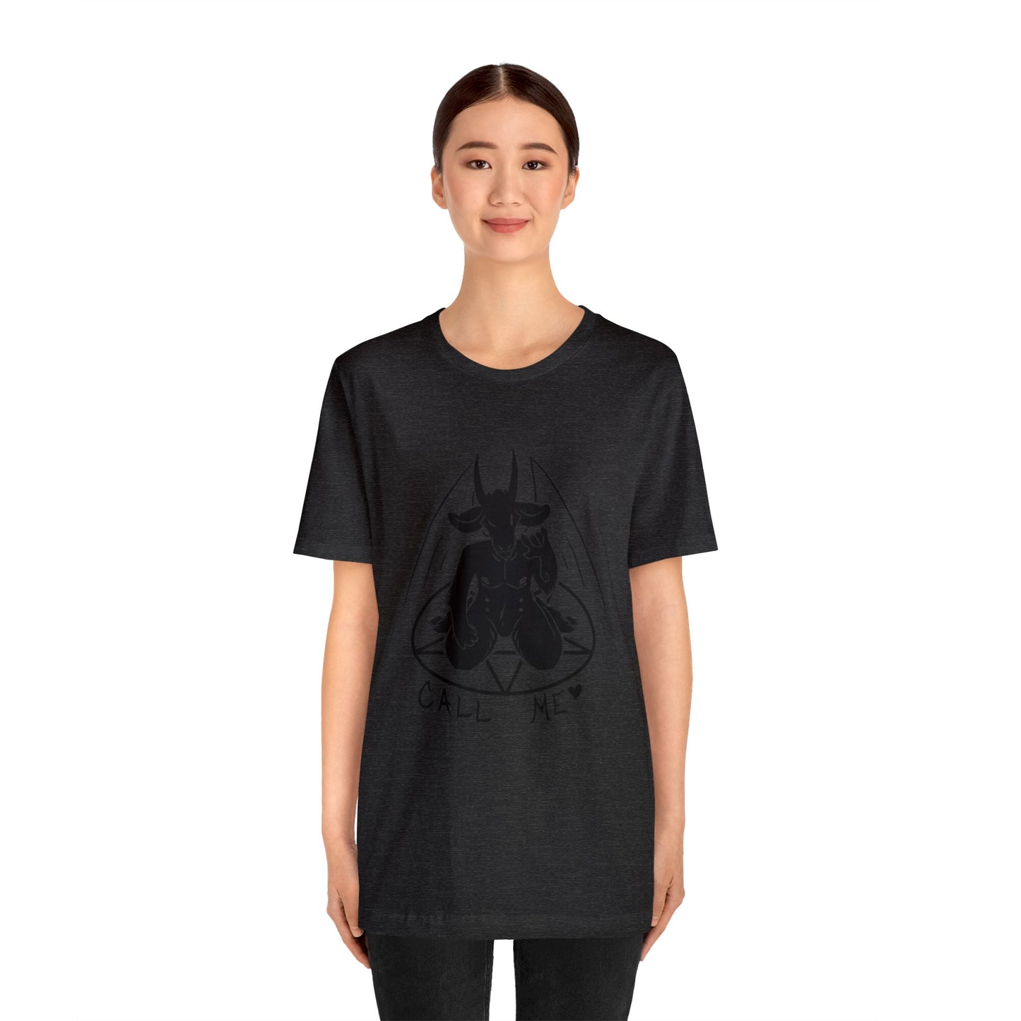 "Call Me" Unisex T-Shirt - Black Print