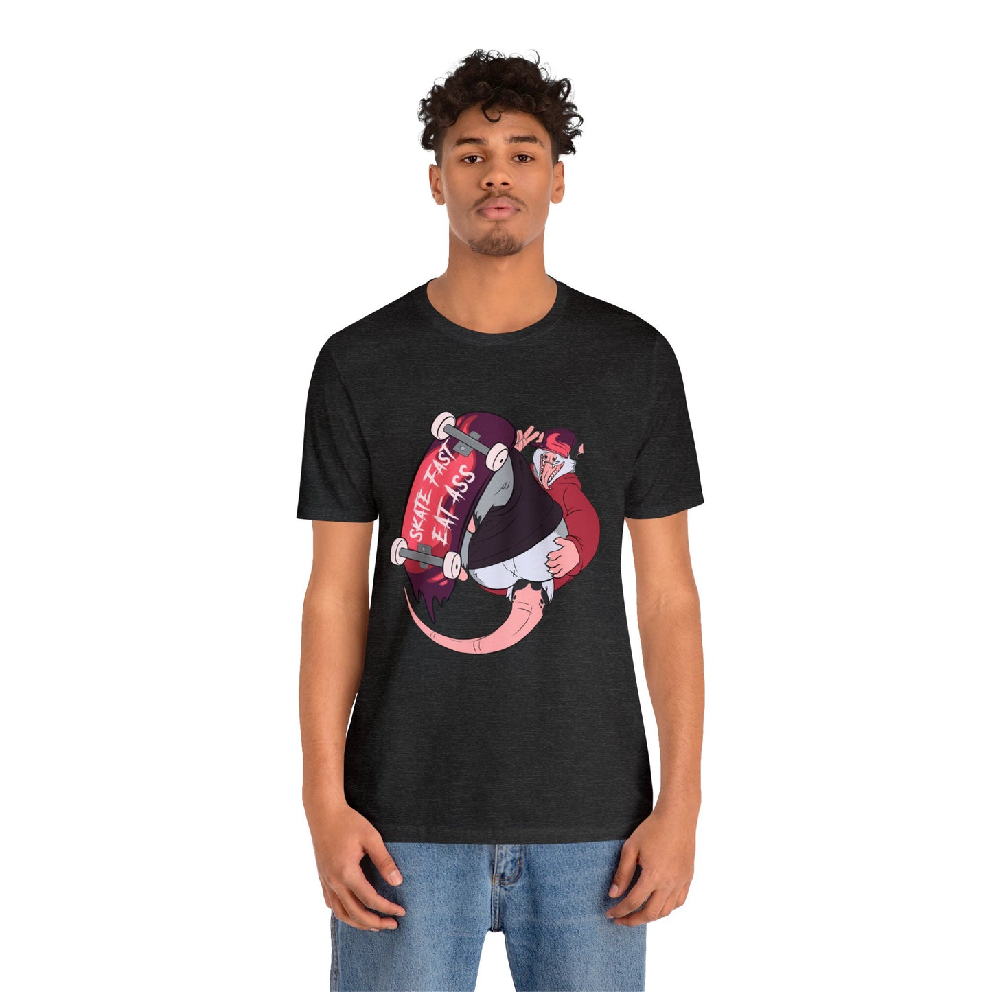 "Skate Fast, Eat Ass" Unisex T-Shirt - Line Butt