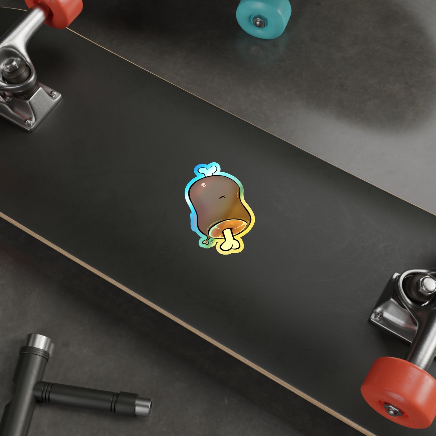 "Big Meat" Holographic Sticker