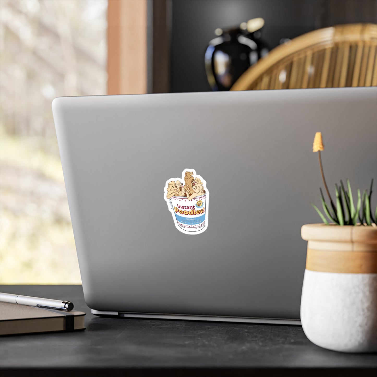 "Instant Poodles" Vinyl Sticker