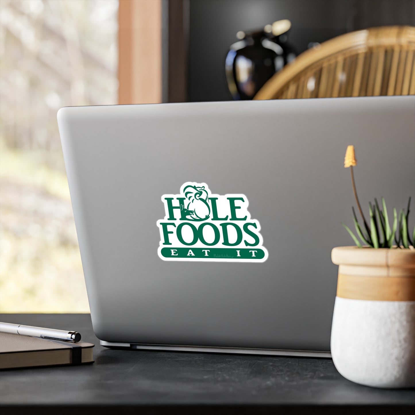 "Hole Foods" Vinyl Sticker