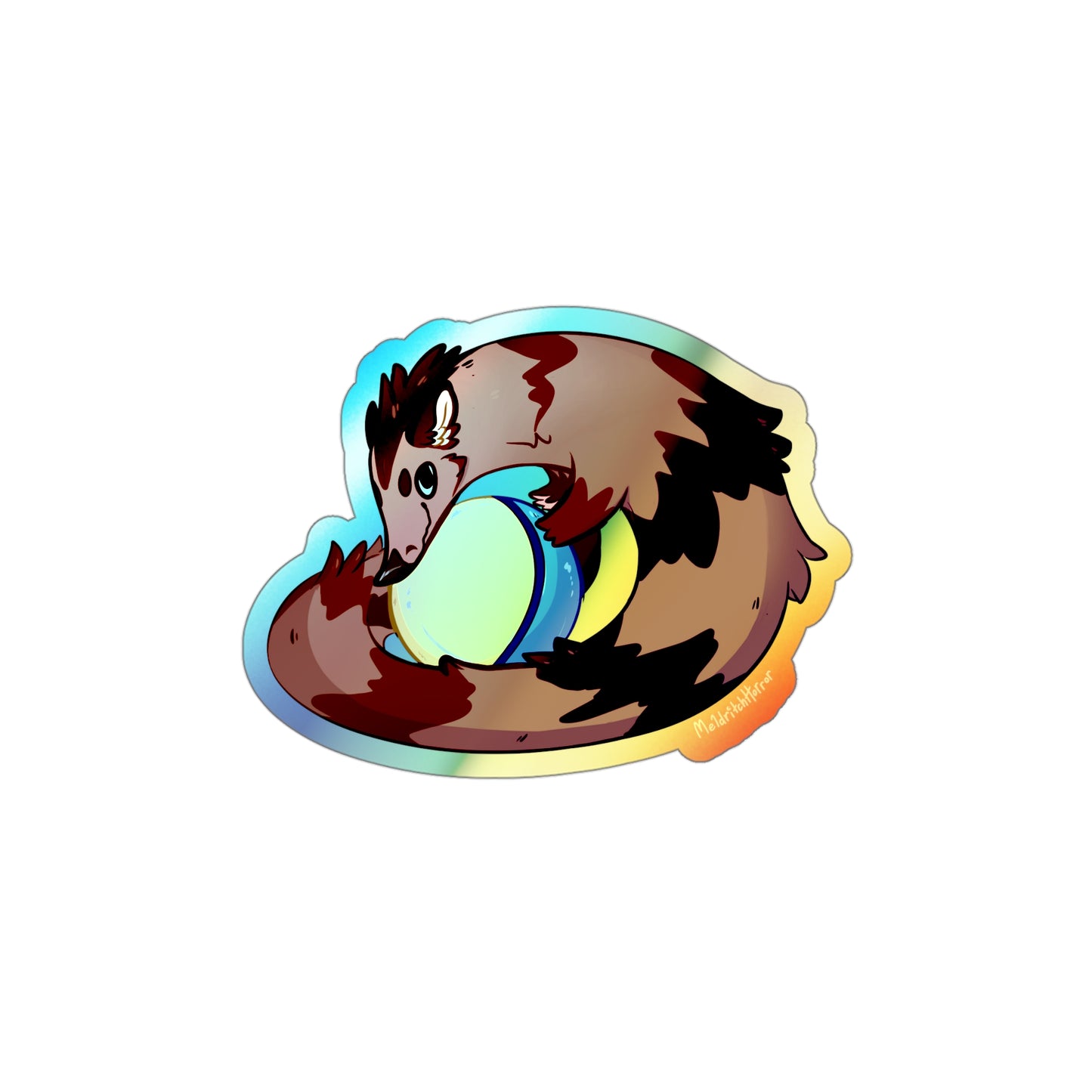 "Beezle" Holographic Sticker - Original