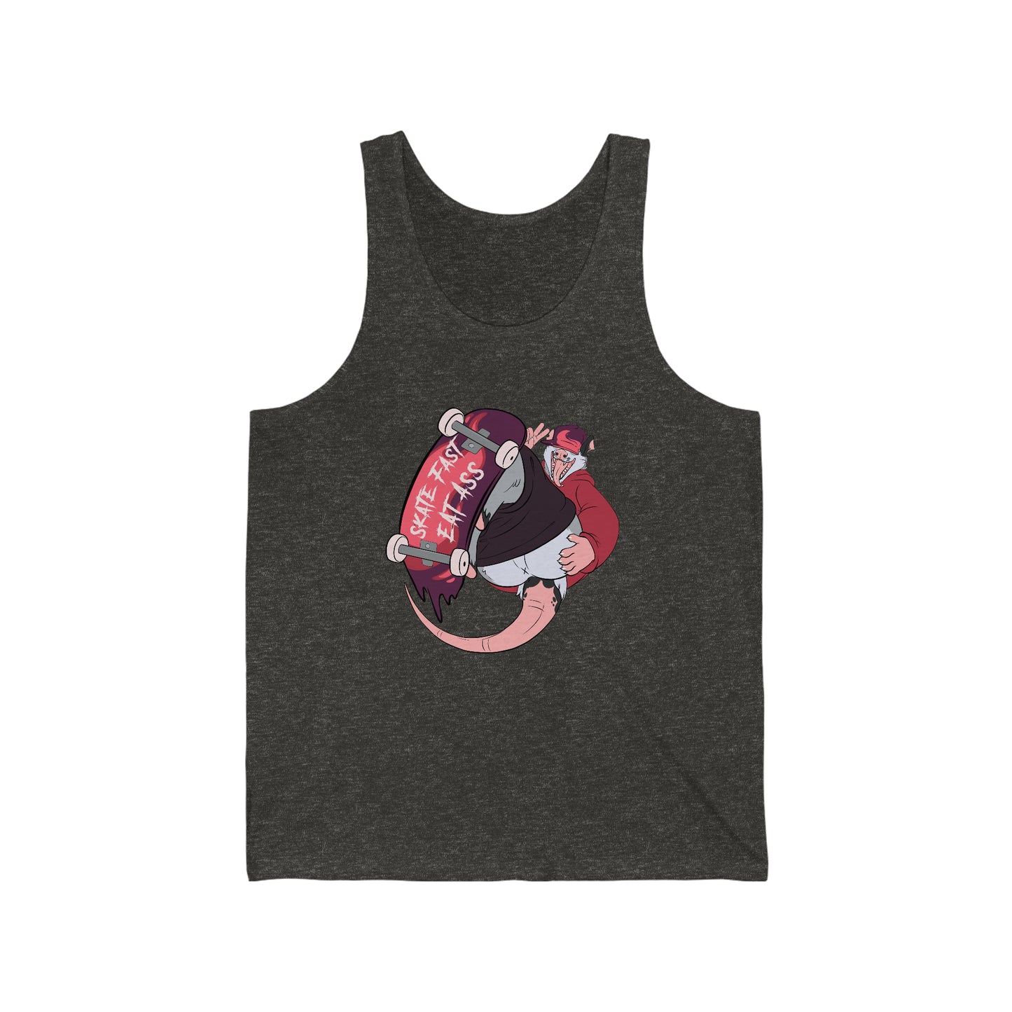 "Skate Fast, Eat Ass" Unisex Tank - X Butt