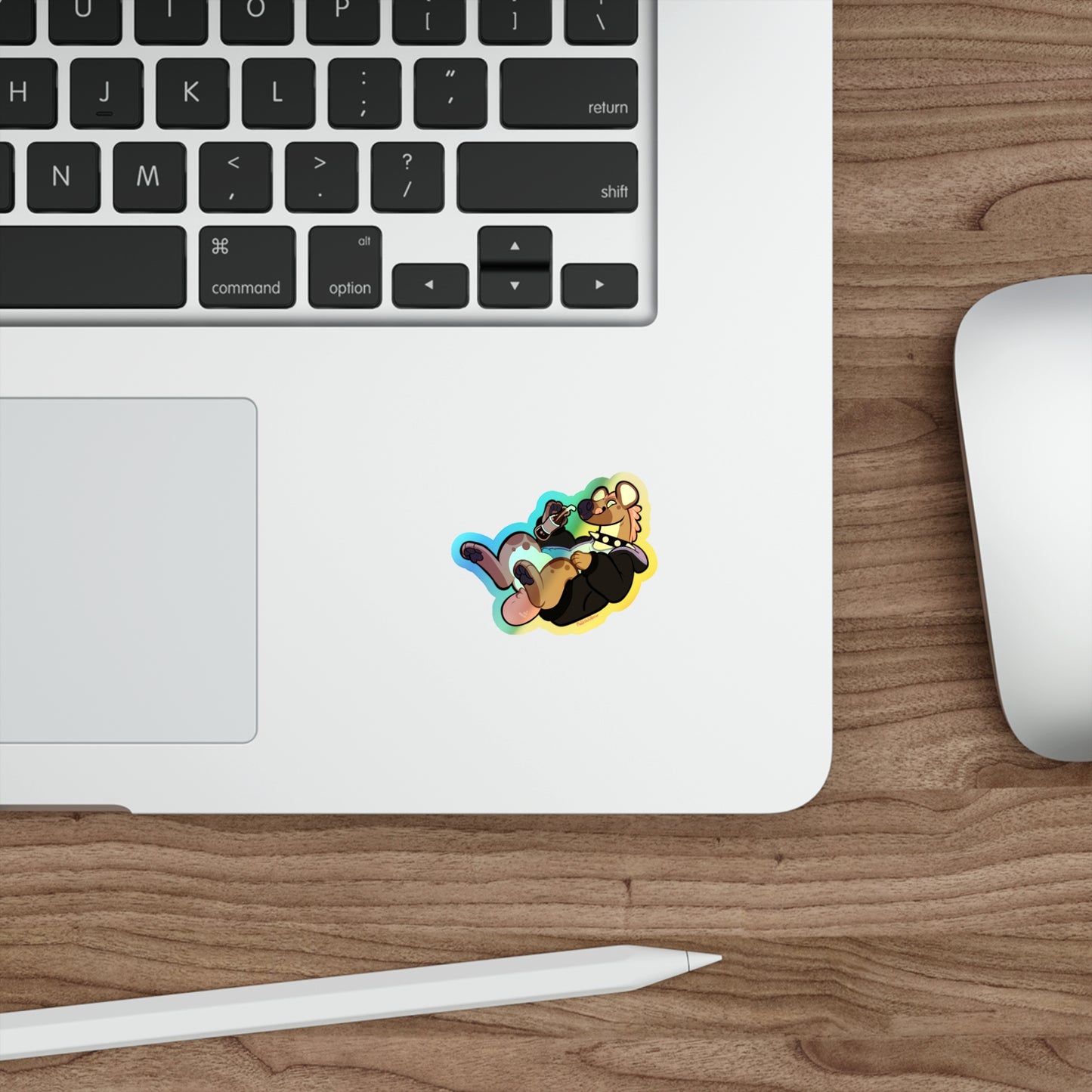 "Crocuta Cola" Holographic Sticker - No Text