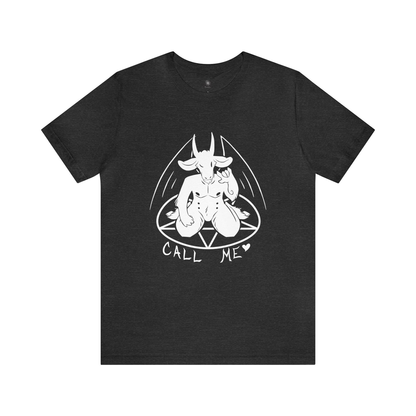 "Call Me" Unisex T-Shirt - White Print