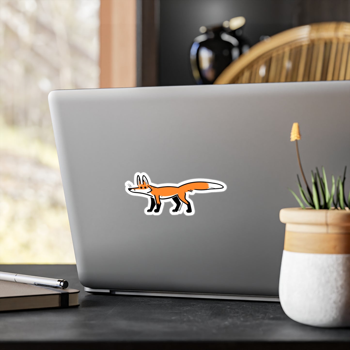 "Stick Fox" Vinyl Sticker
