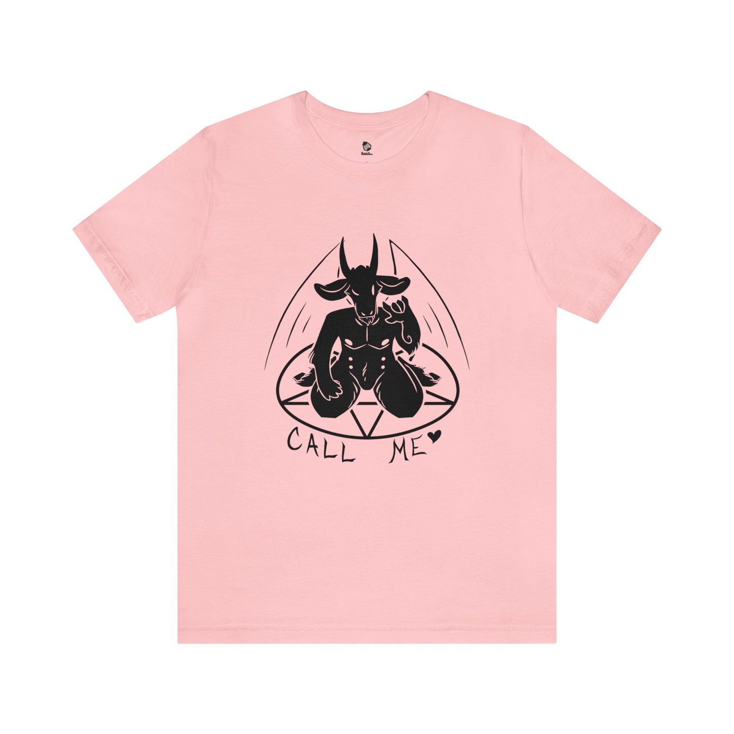 "Call Me" Unisex T-Shirt - Black Print