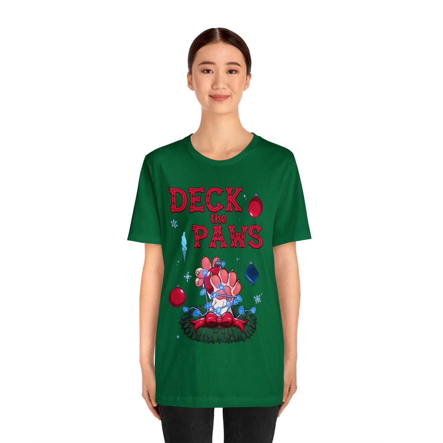 "Deck the Paws" Unisex T-Shirt