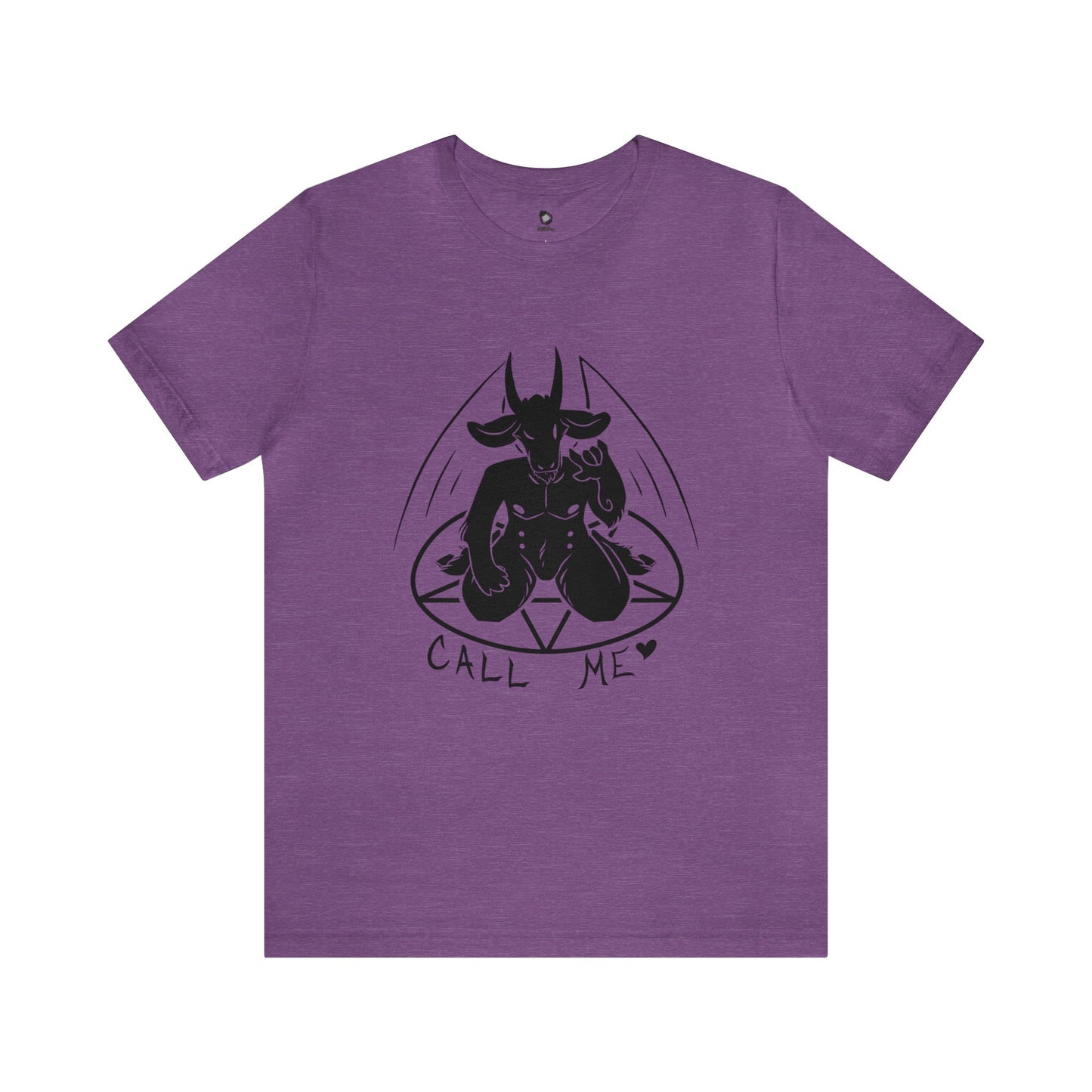 "Call Me" Unisex T-Shirt - Black Print