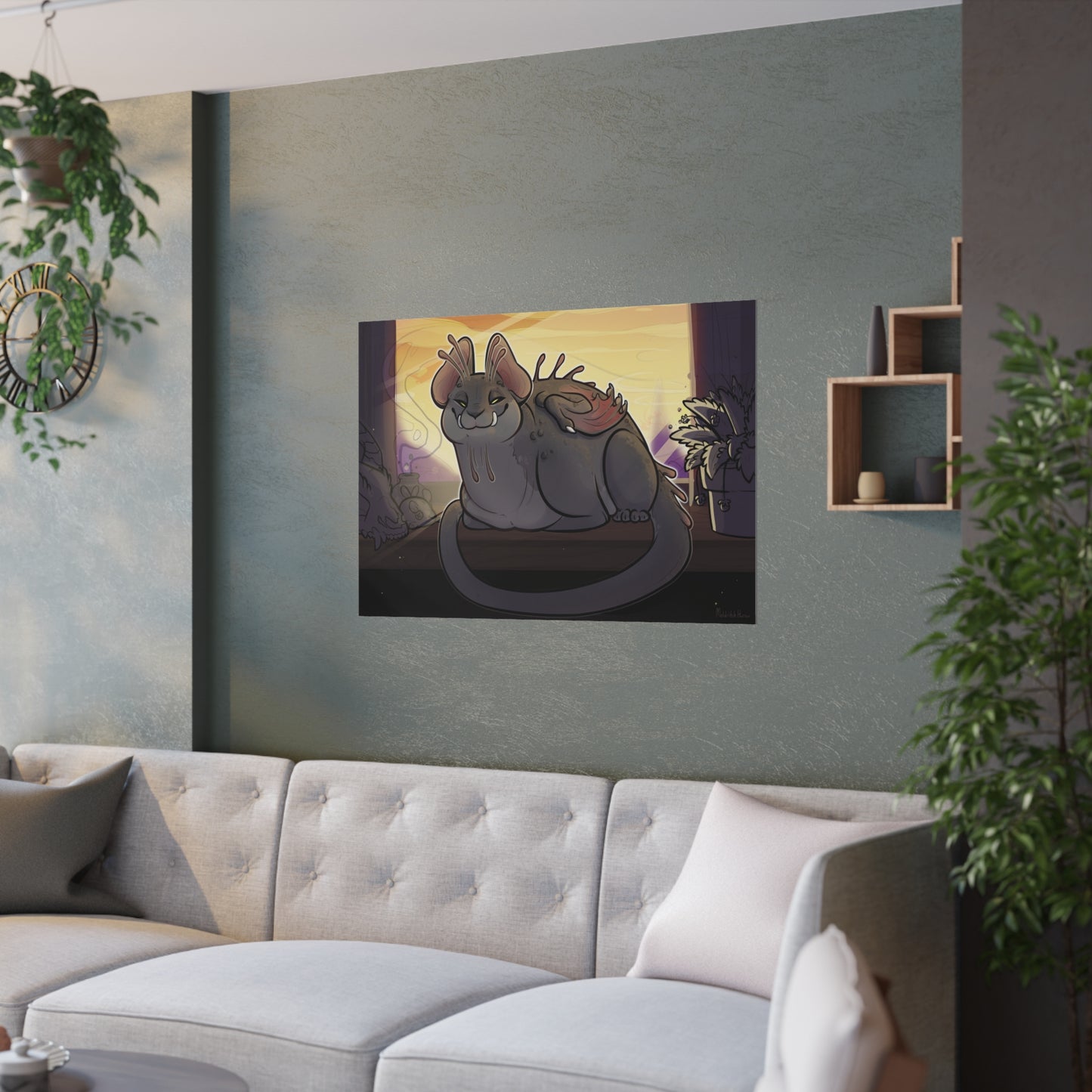"The Familiar" Print