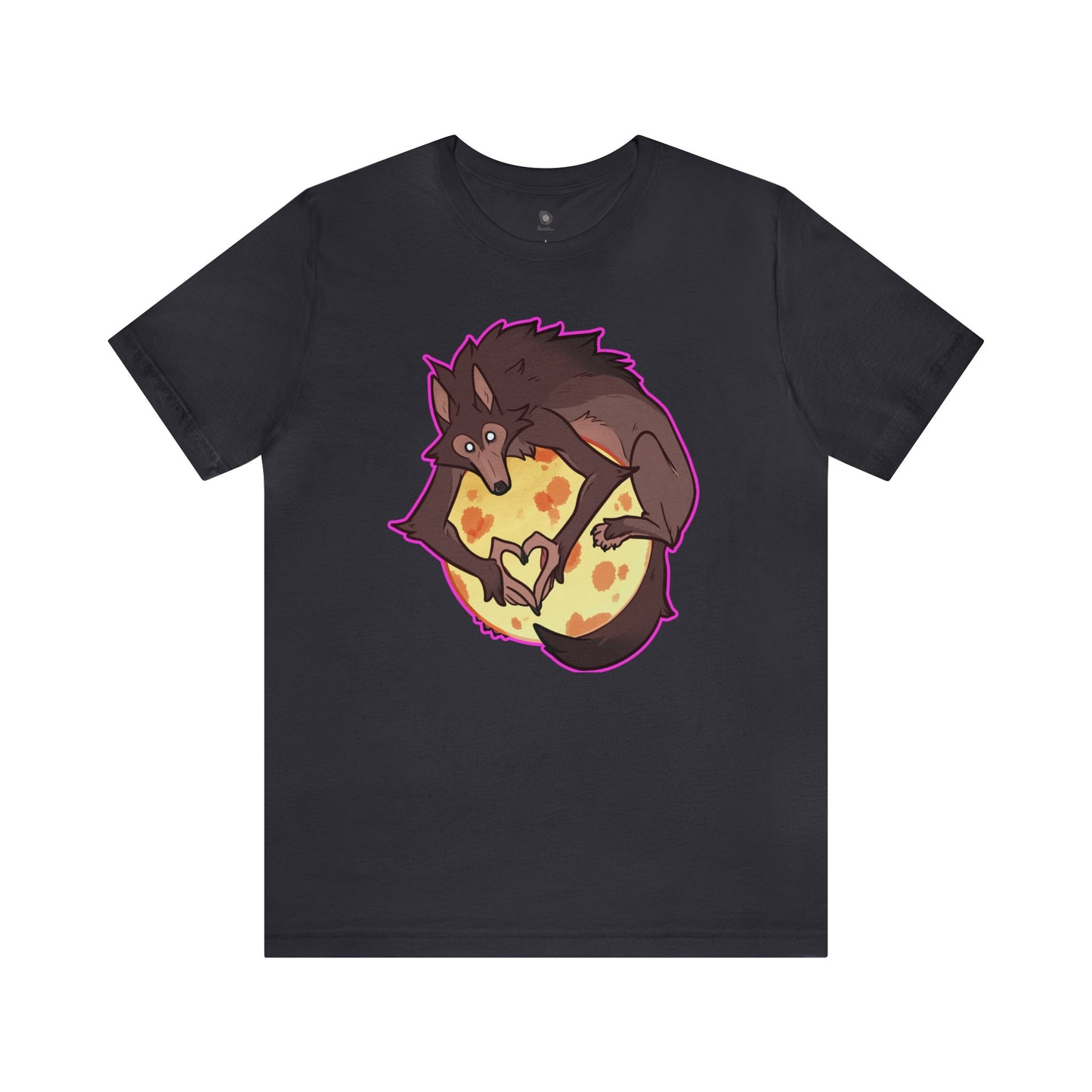"Over the Moon" Unisex T-Shirt - Orange Moon