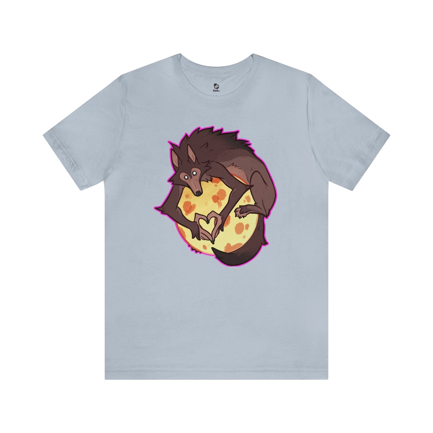"Over the Moon" Unisex T-Shirt - Orange Moon