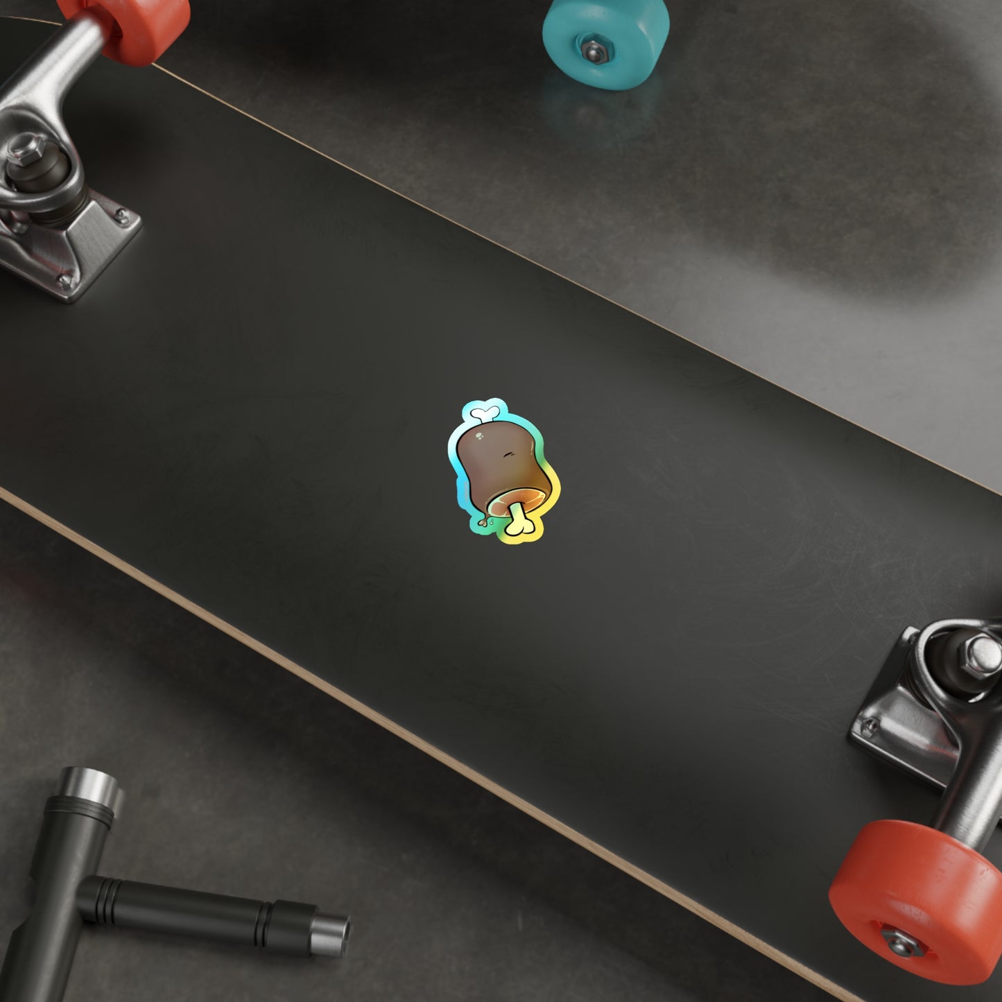 "Big Meat" Holographic Sticker
