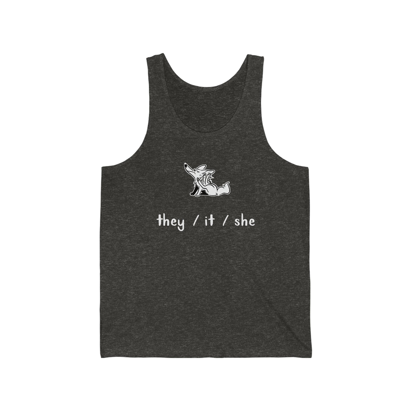 "They/It/She" Unisex Tank