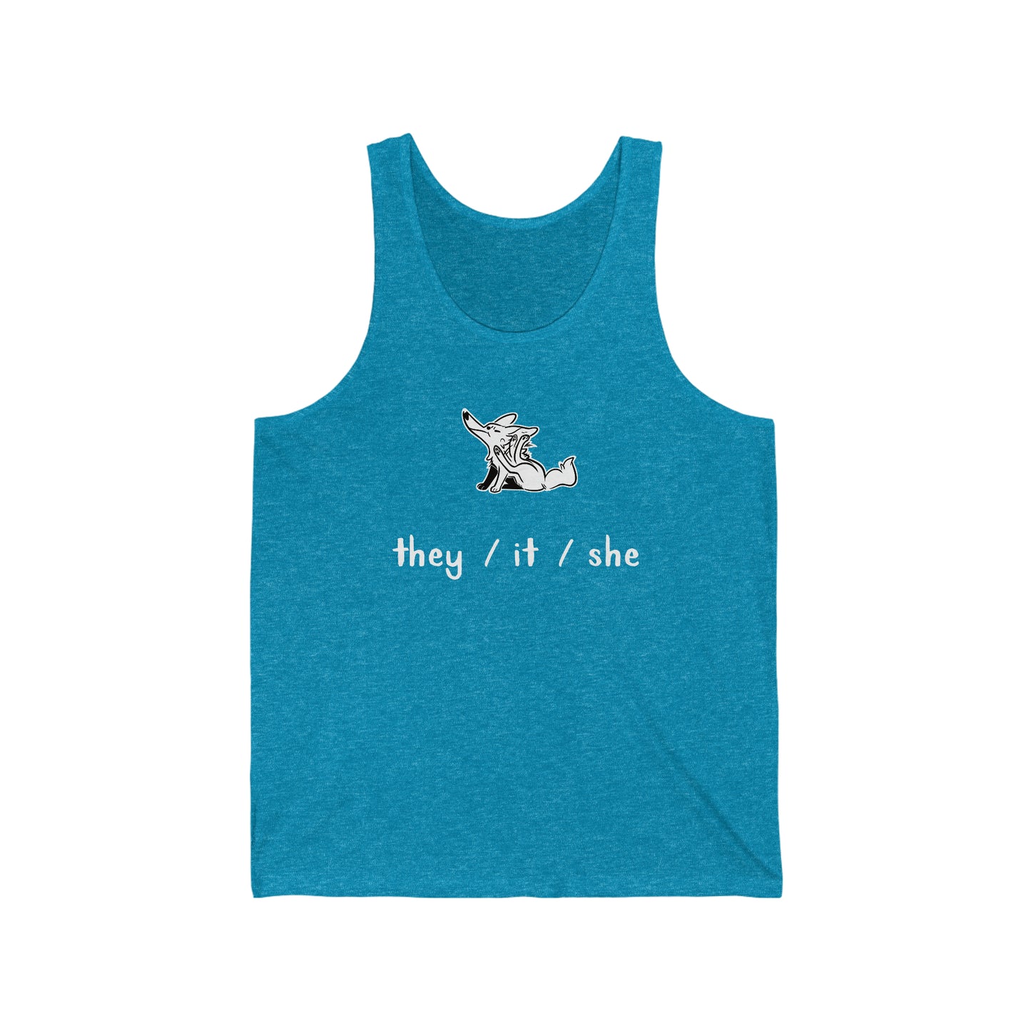 "They/It/She" Unisex Tank