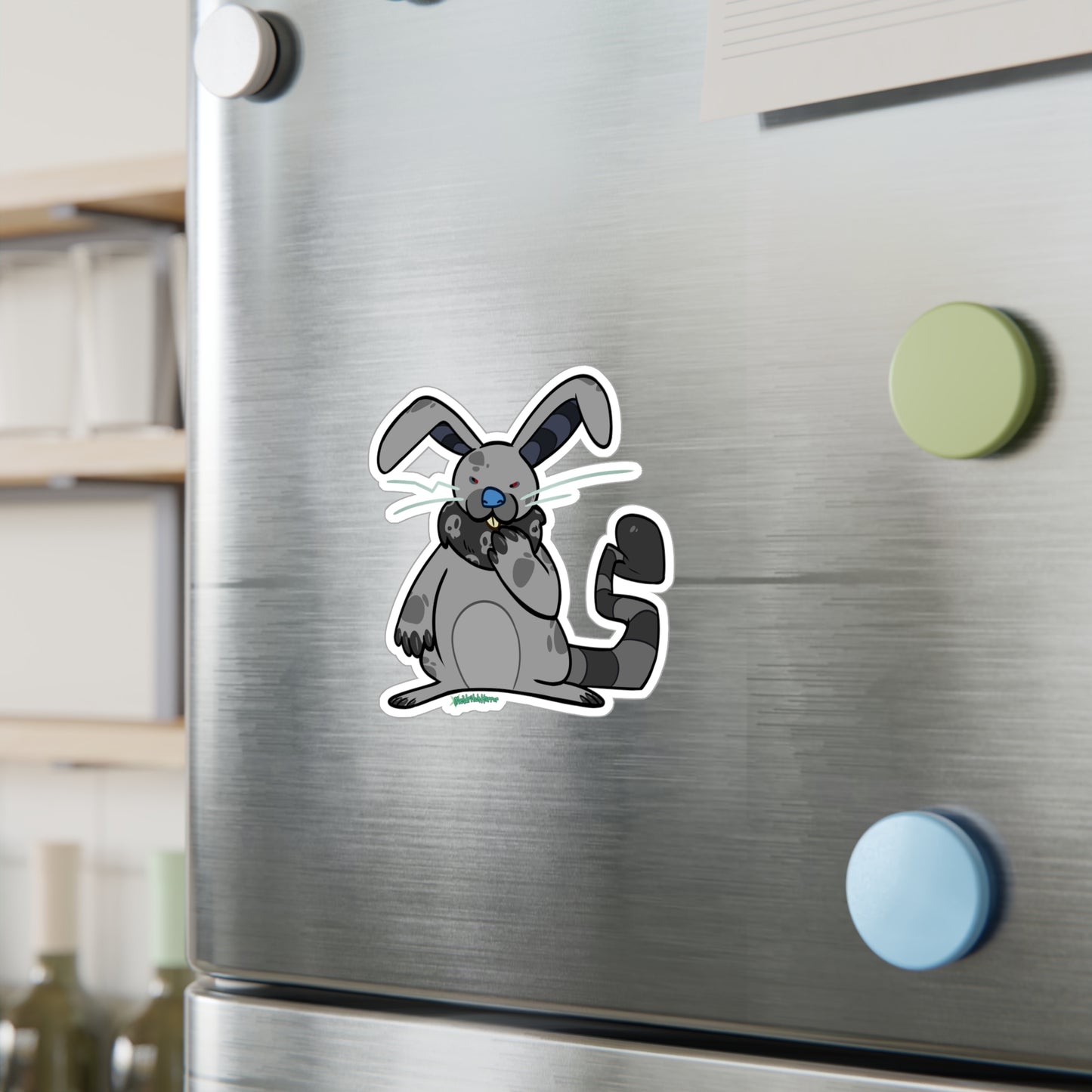"Monstrous Rabbit" Vinyl Sticker