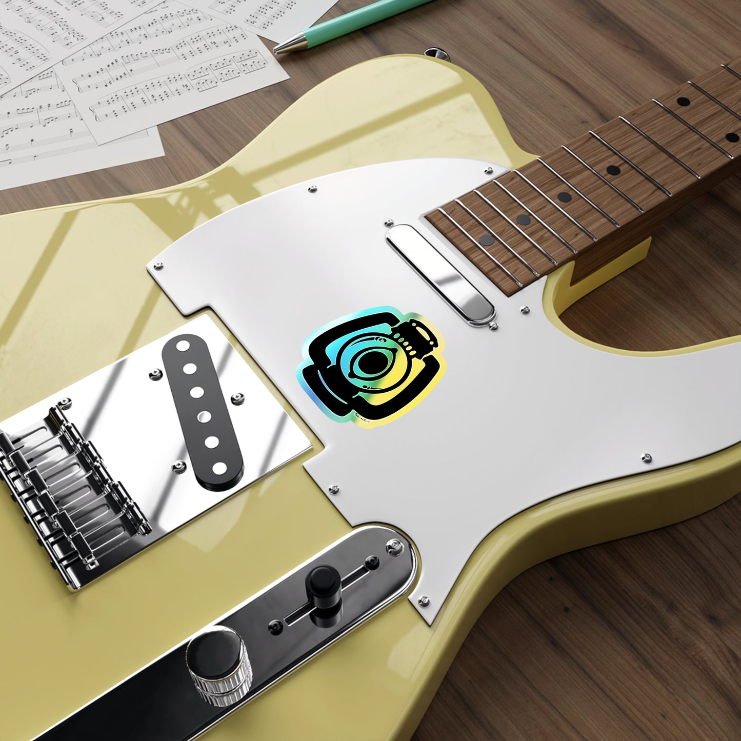 "Eye Lantern" Holographic Sticker
