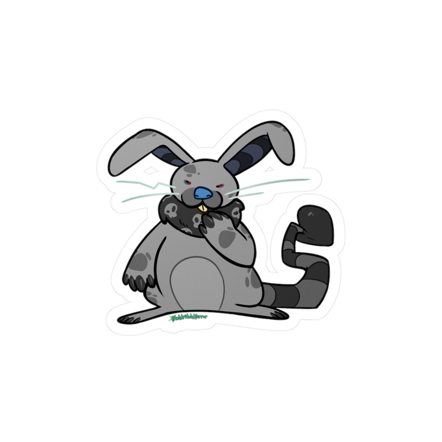 "Monstrous Rabbit" Vinyl Sticker