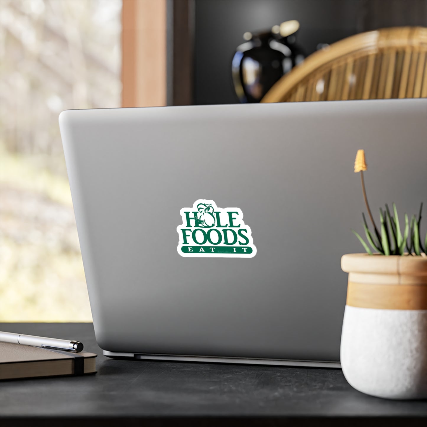 "Hole Foods" Vinyl Sticker