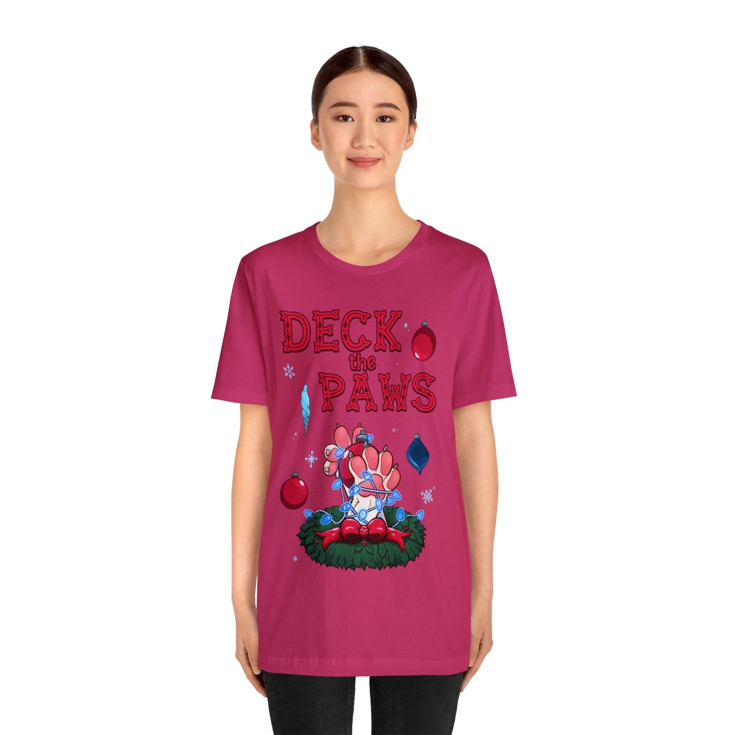 "Deck the Paws" Unisex T-Shirt