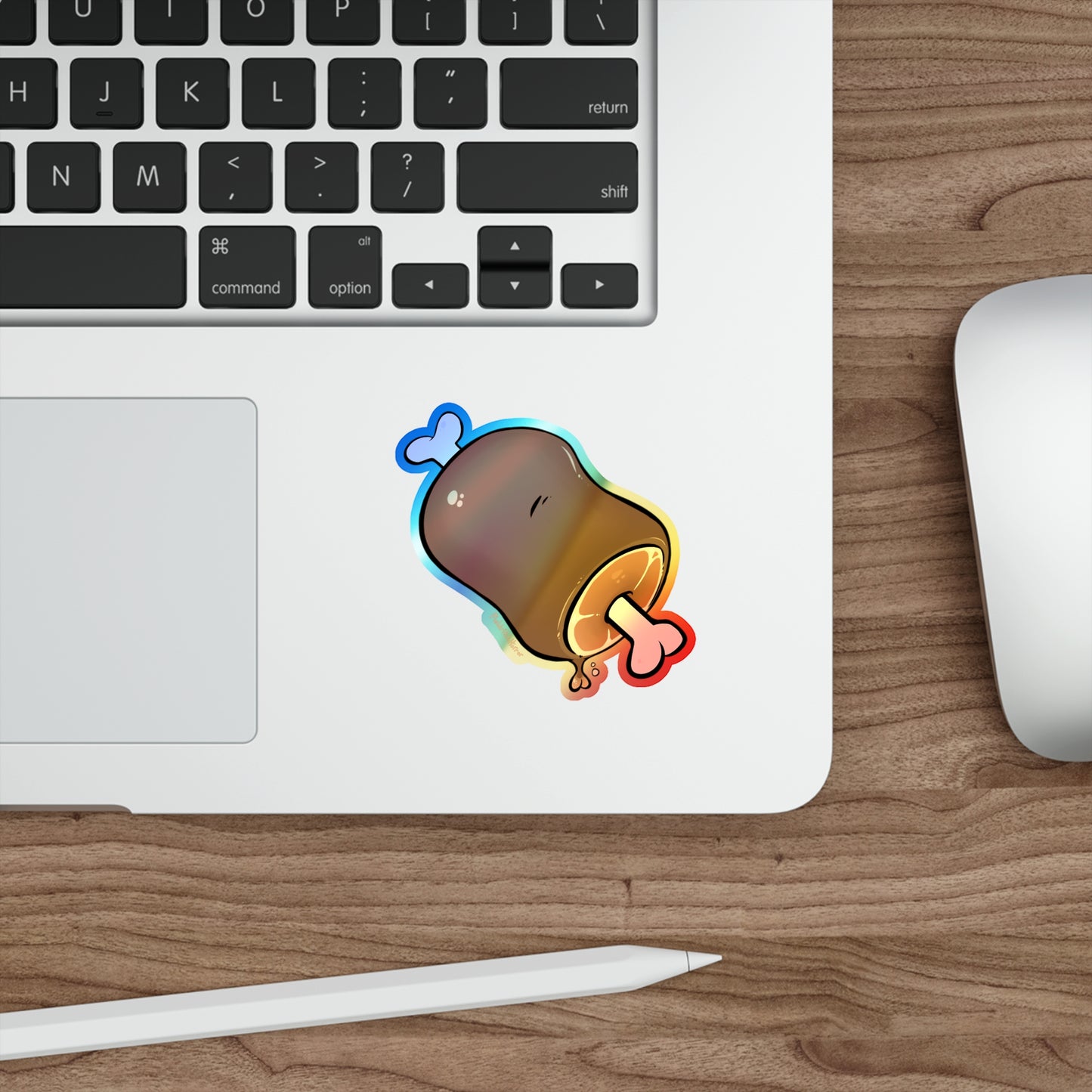 "Big Meat" Holographic Sticker