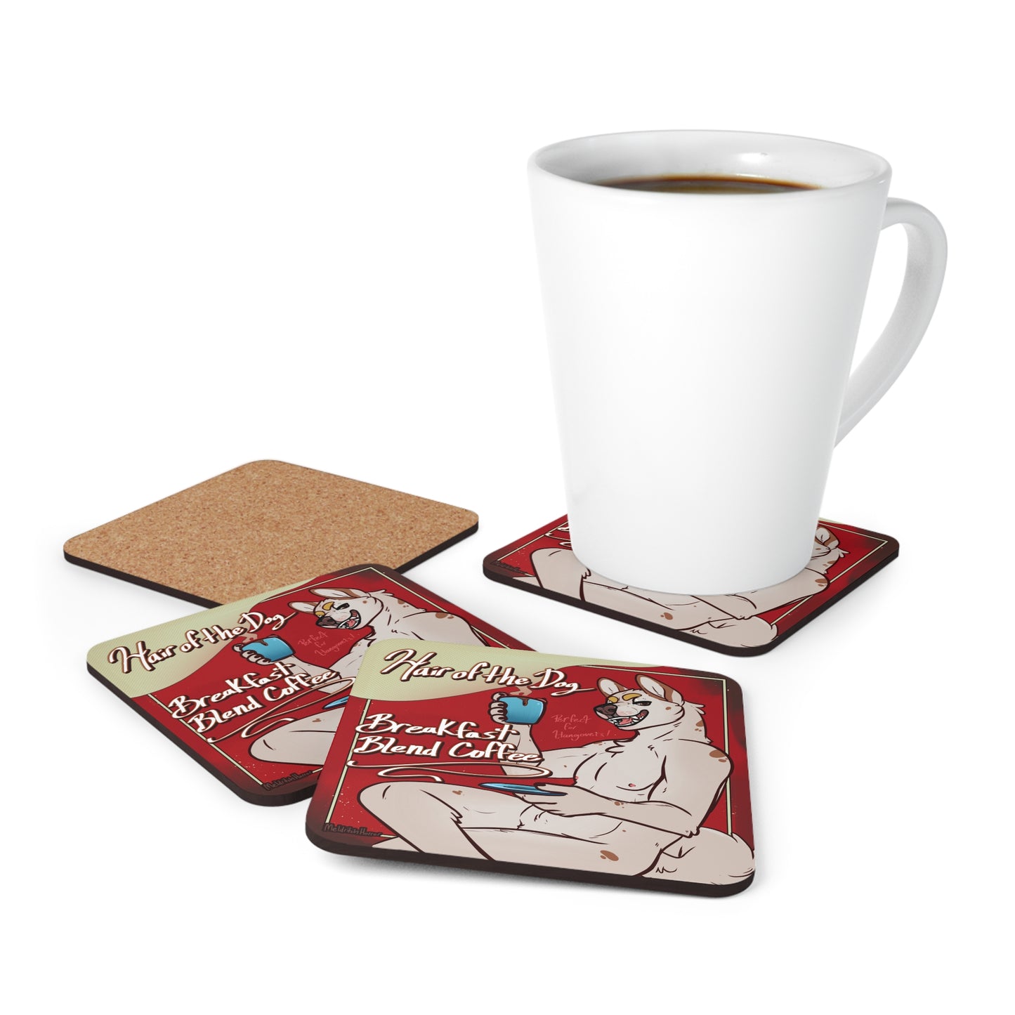 "Hair of the Dog" Coaster Set