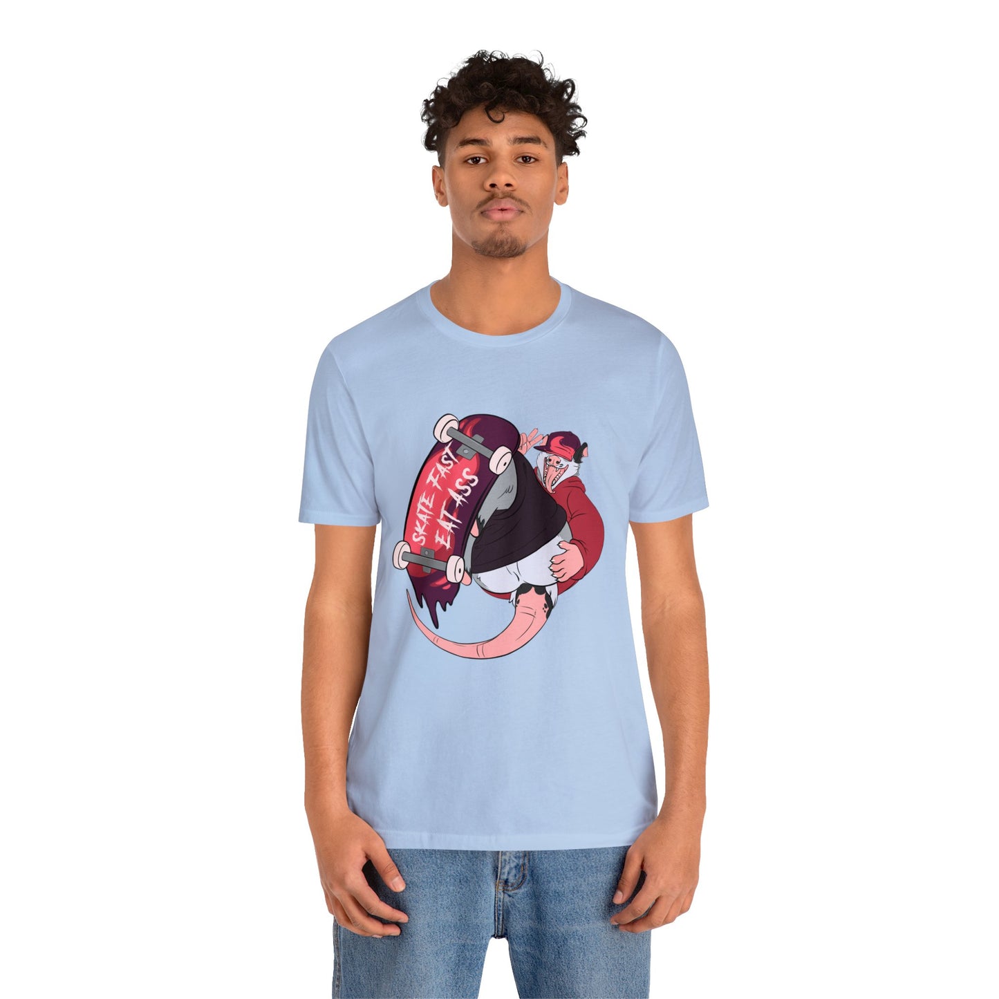 "Skate Fast, Eat Ass" Unisex T-Shirt - Line Butt