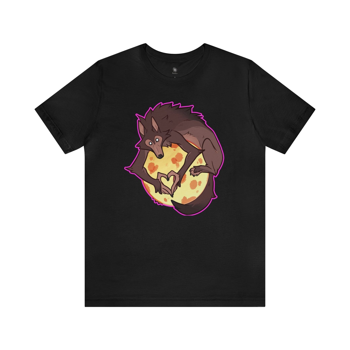 "Over the Moon" Unisex T-Shirt - Orange Moon