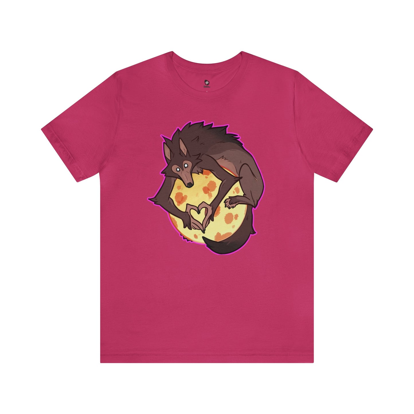 "Over the Moon" Unisex T-Shirt - Orange Moon