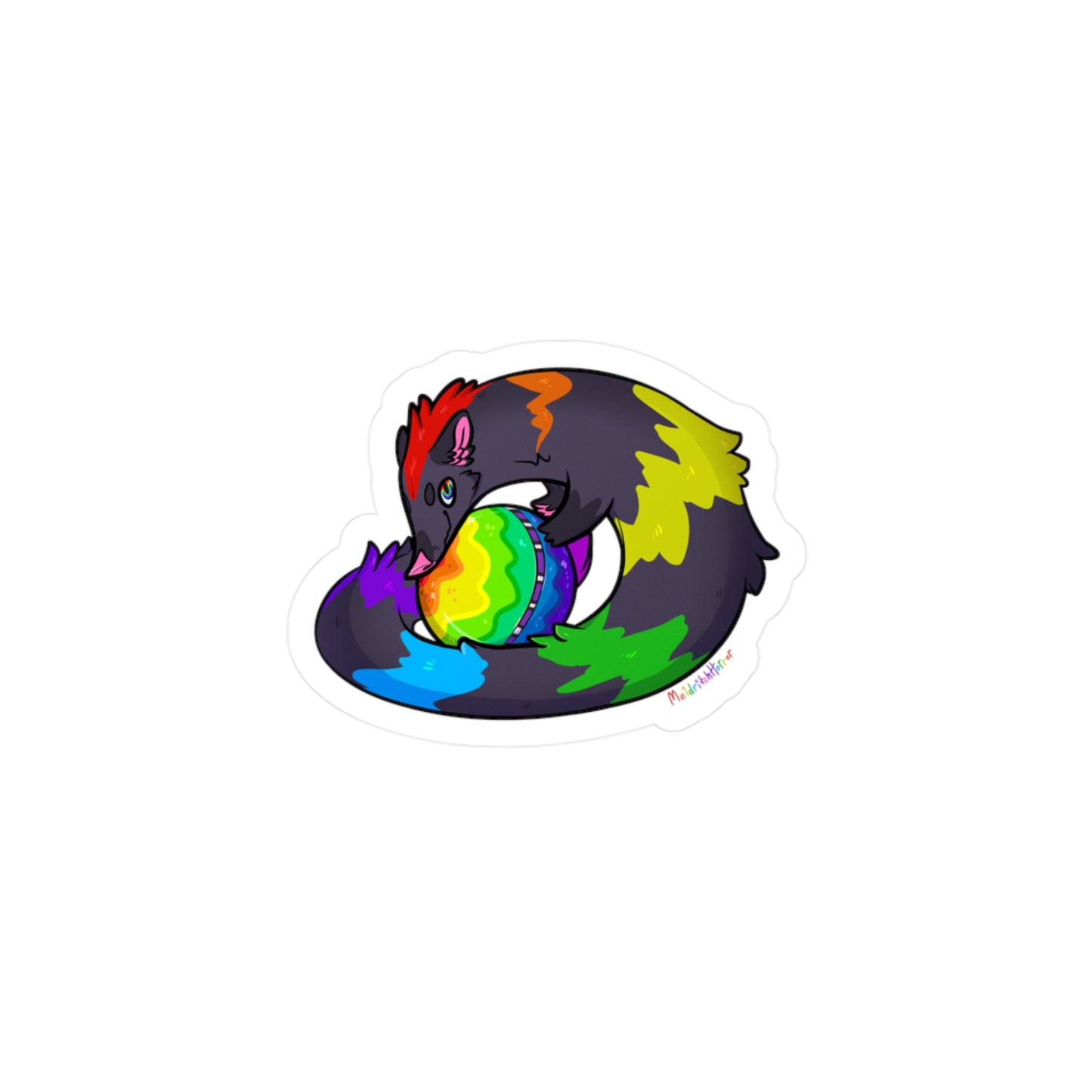 "Beezle" Vinyl Sticker - Darklight
