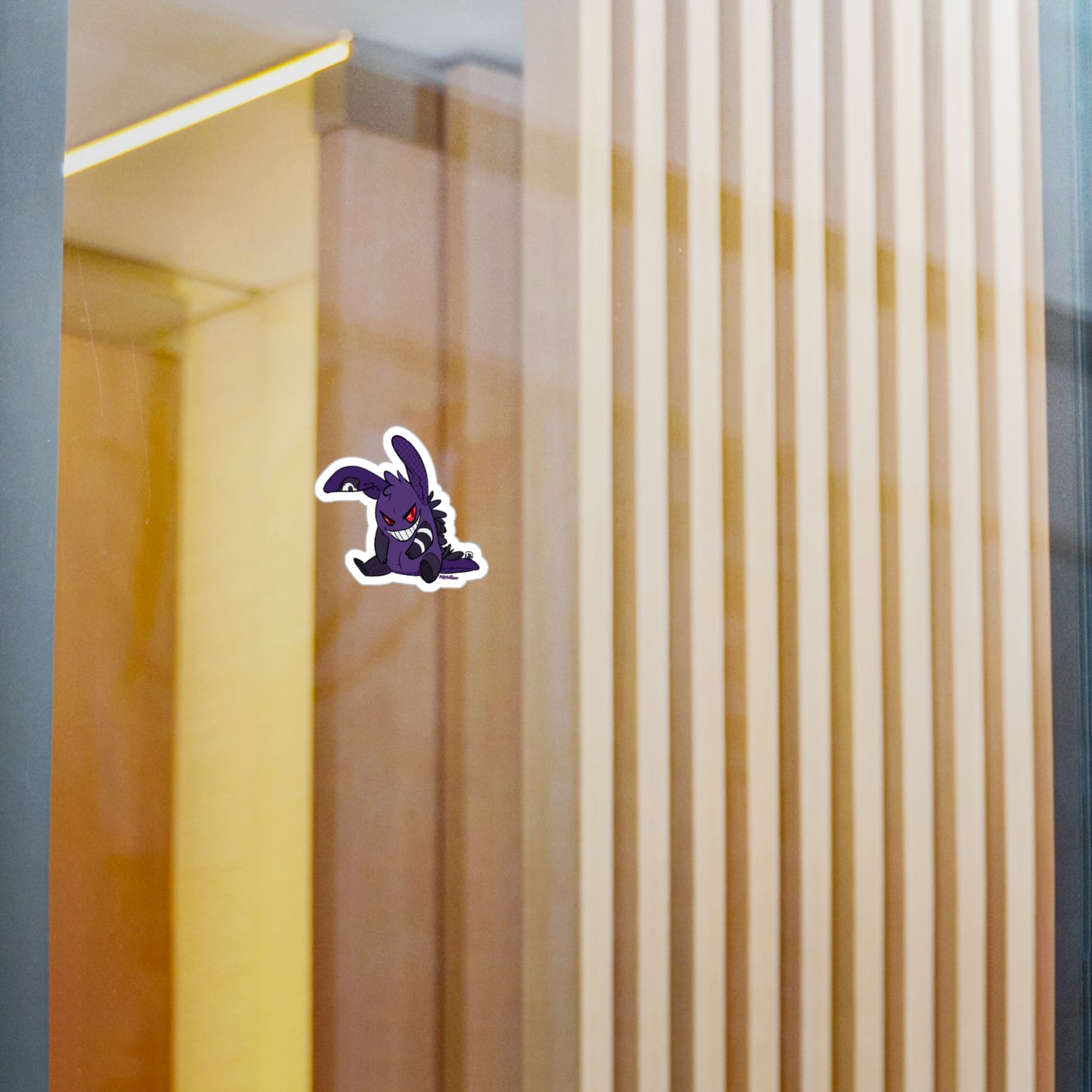 "Patchwork Ghost Plushie" Vinyl Sticker