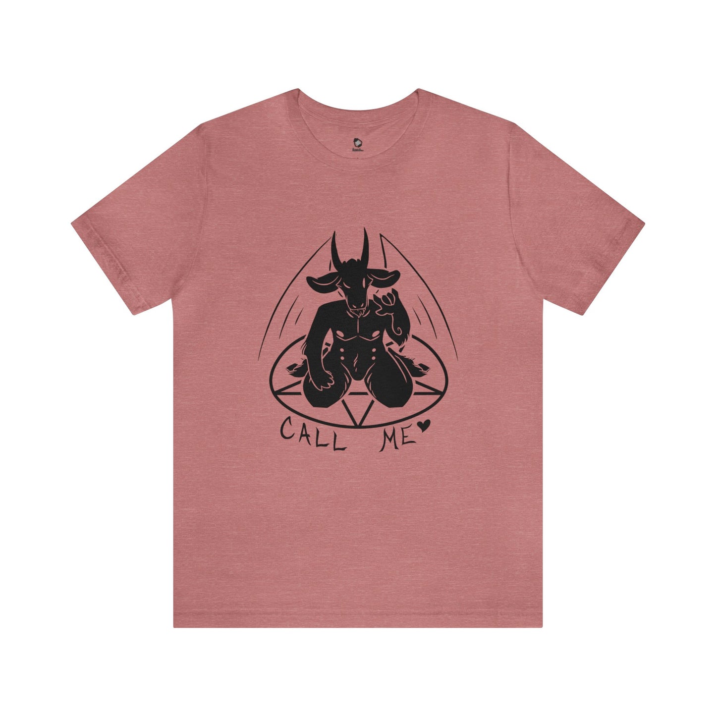 "Call Me" Unisex T-Shirt - Black Print