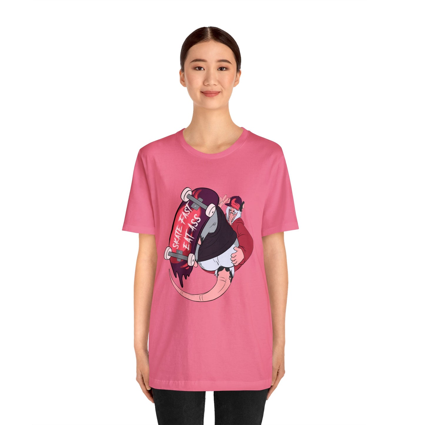 "Skate Fast, Eat Ass" Unisex T-Shirt - Line Butt