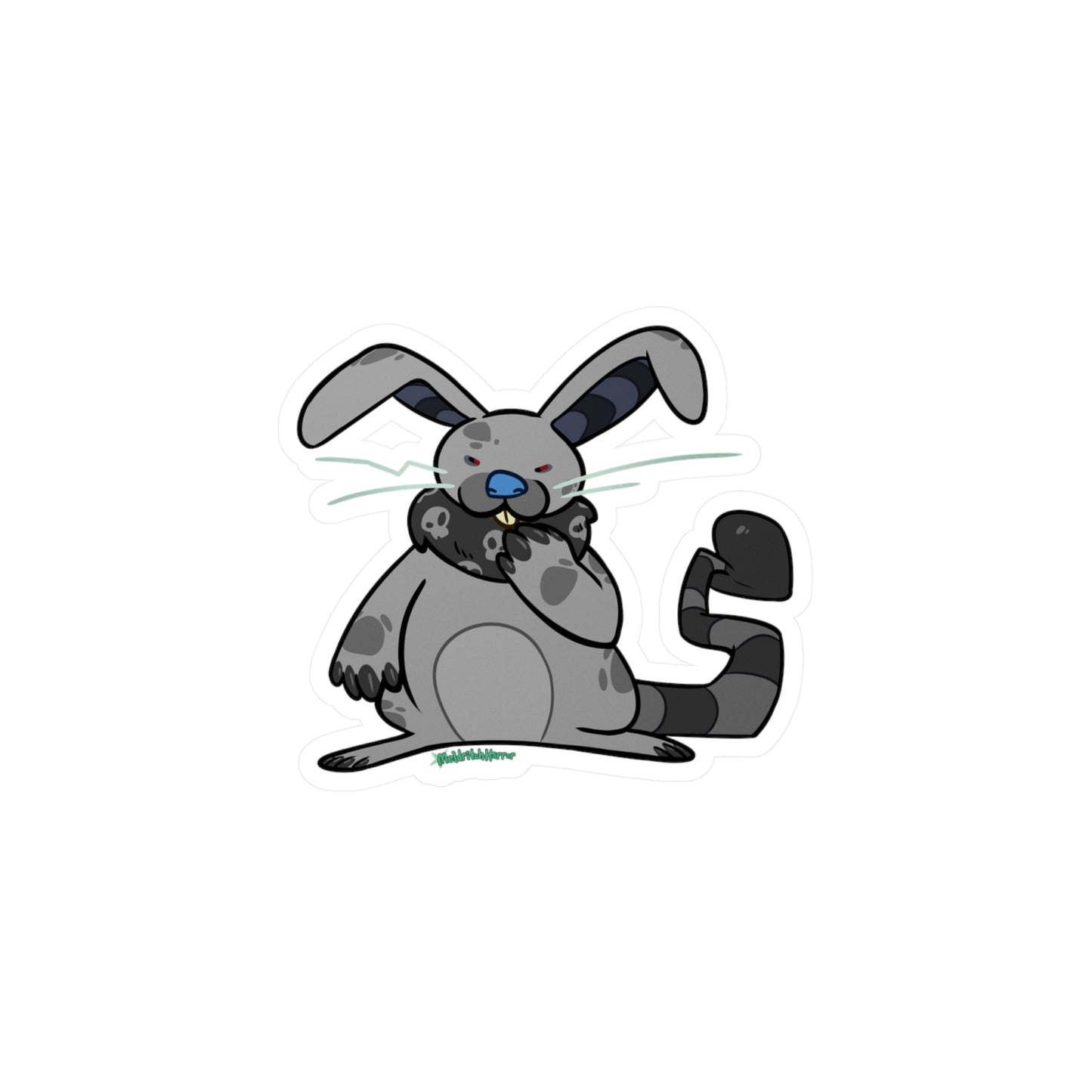 "Monstrous Rabbit" Vinyl Sticker