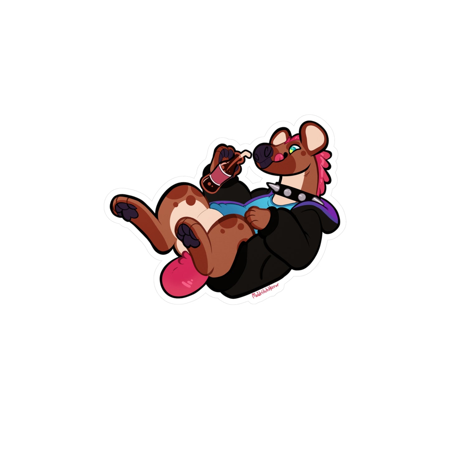 "Crocuta Cola" Vinyl Sticker - No Text