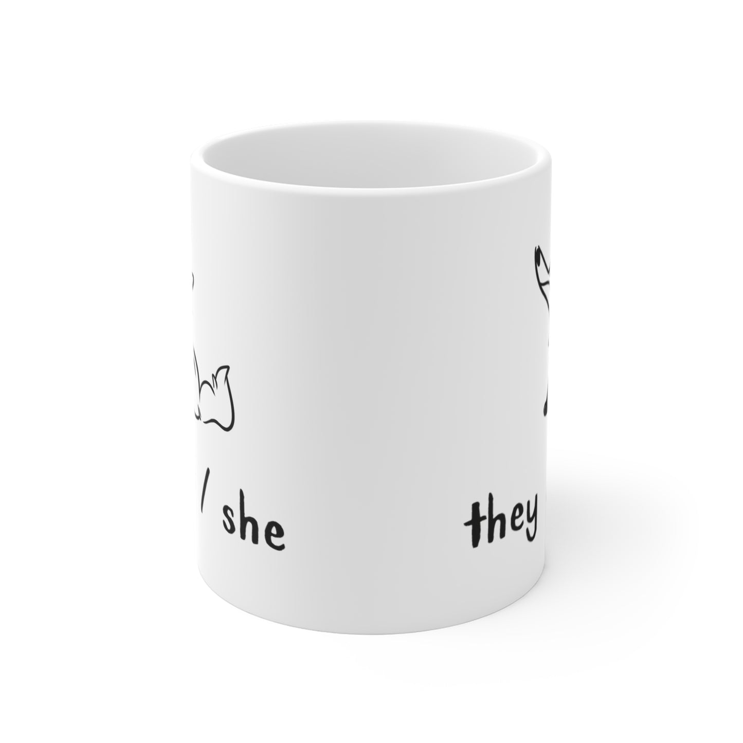 "They/It/She" 11oz Mug