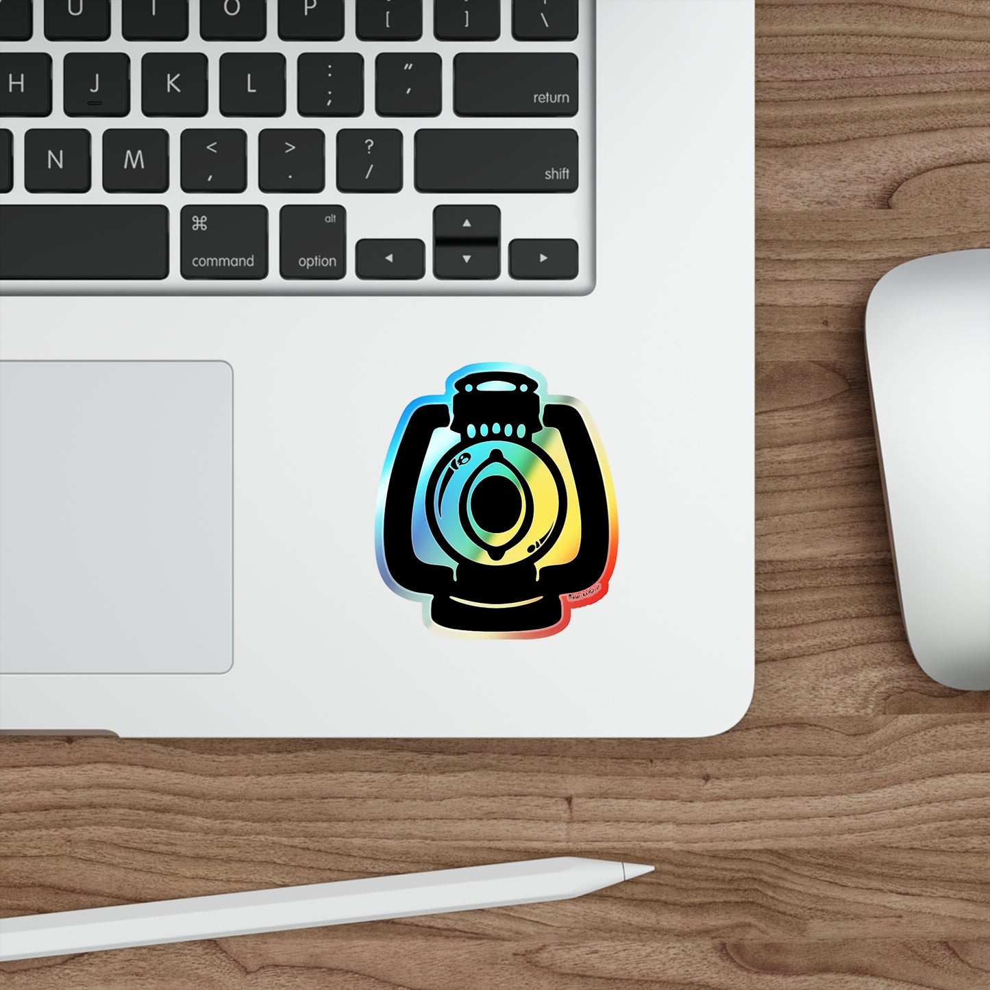 "Eye Lantern" Holographic Sticker