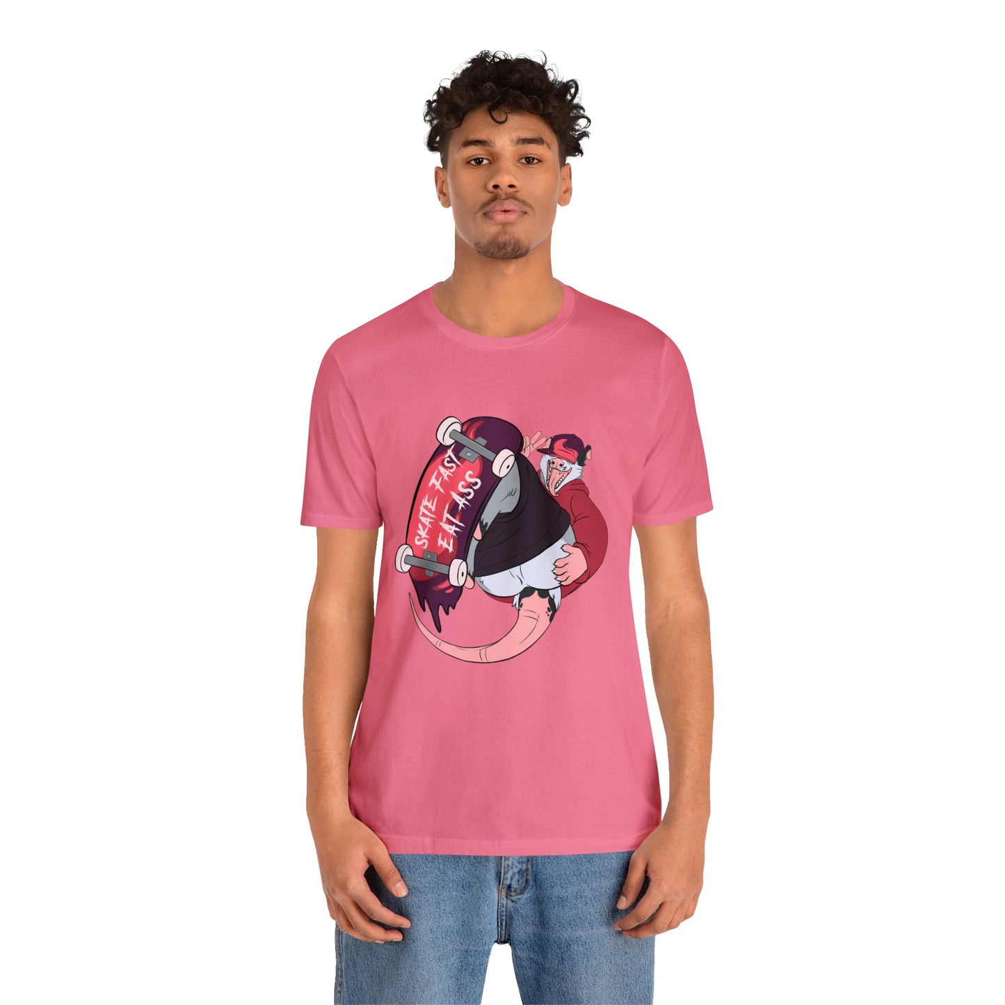 "Skate Fast, Eat Ass" Unisex T-Shirt - Line Butt