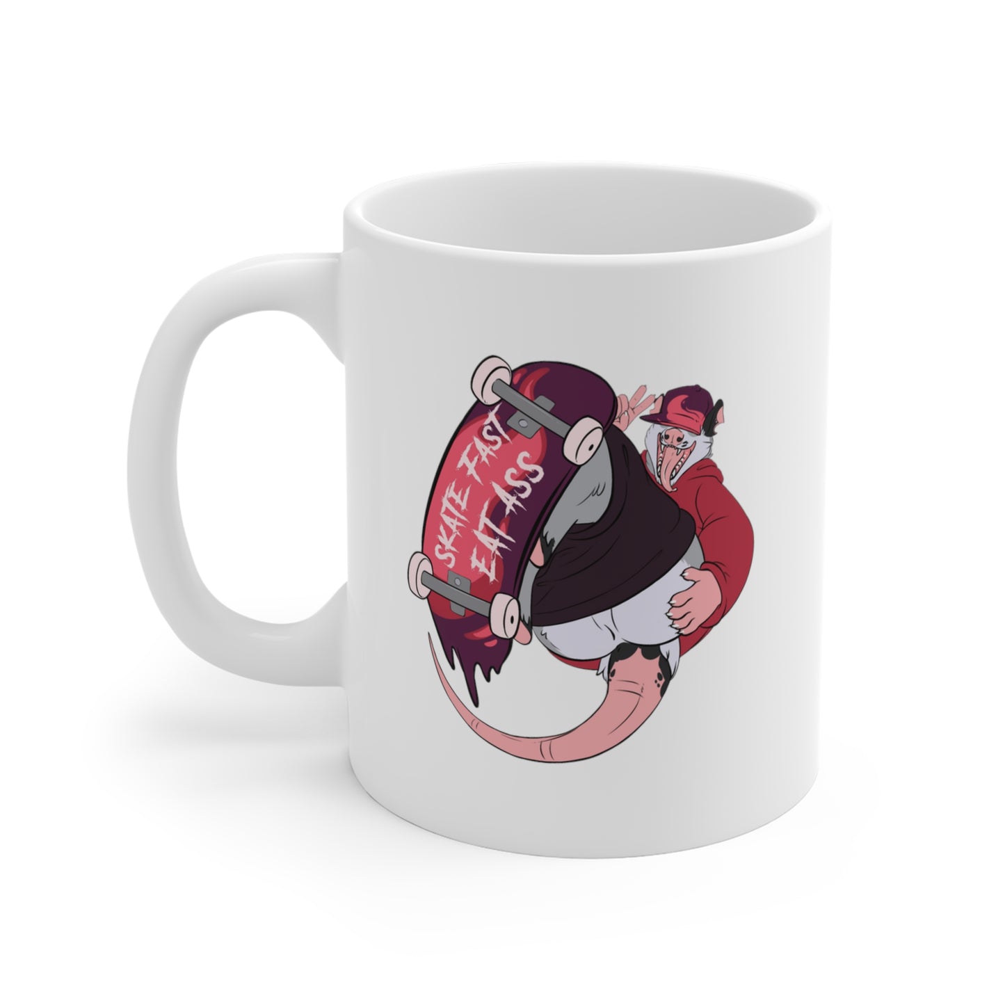 "Skate Fast, Eat Ass" 11oz Mug