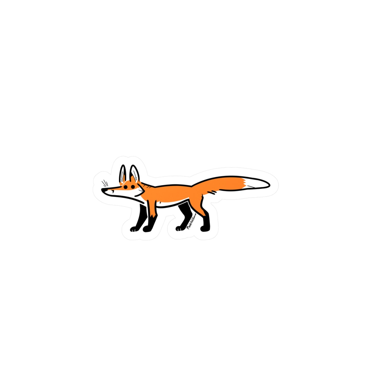 "Stick Fox" Vinyl Sticker