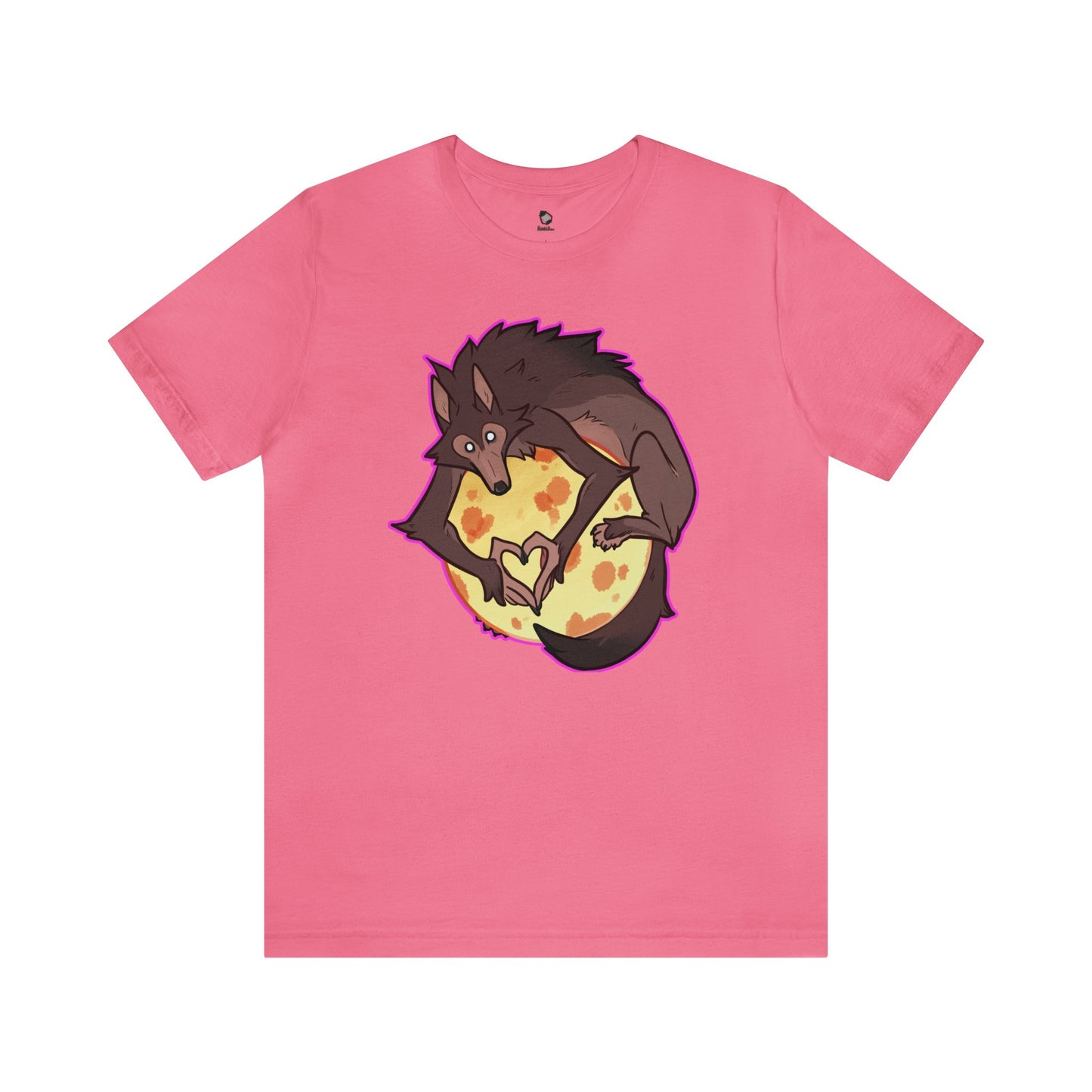 "Over the Moon" Unisex T-Shirt - Orange Moon